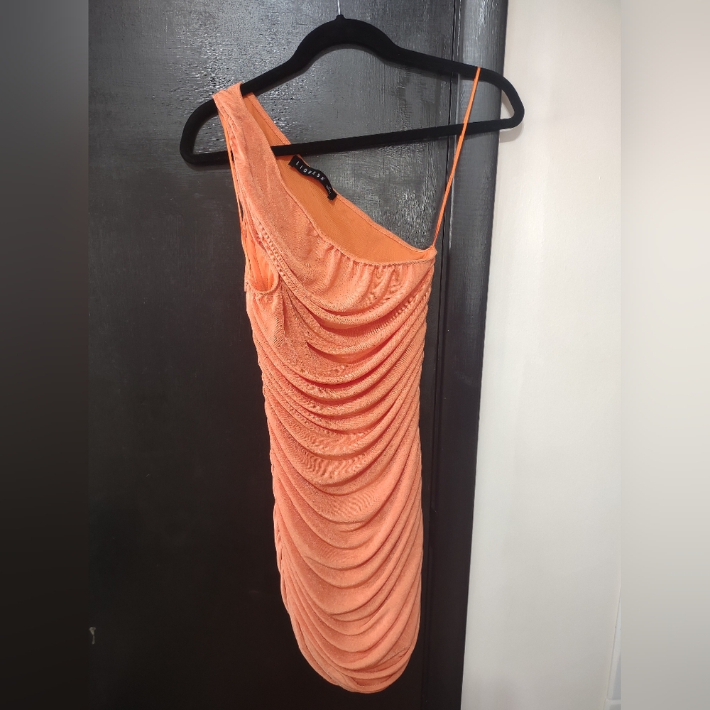 Lioness Vibrant Orange Dress